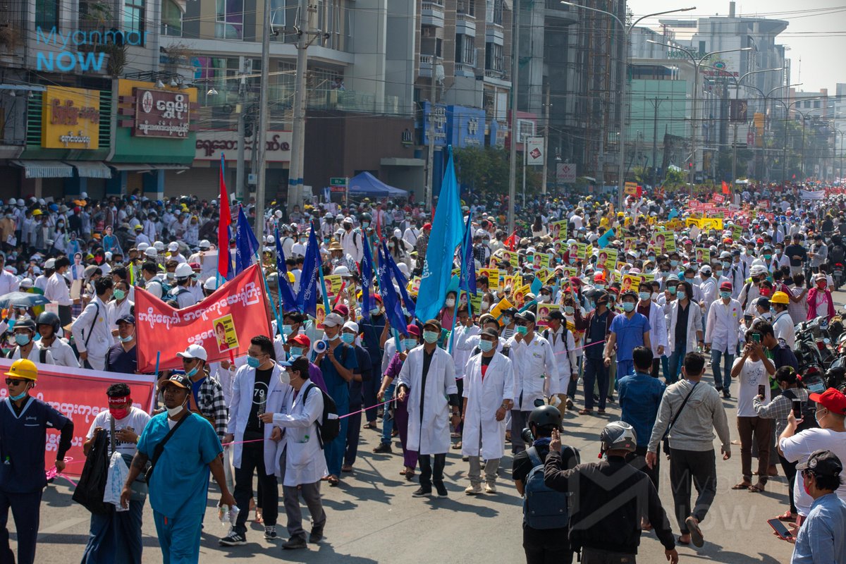 The residents of Mandalay remain wholly defiant against the military regime even after two protesters were brutally shot dead by security forces at a protest in this ancient city.