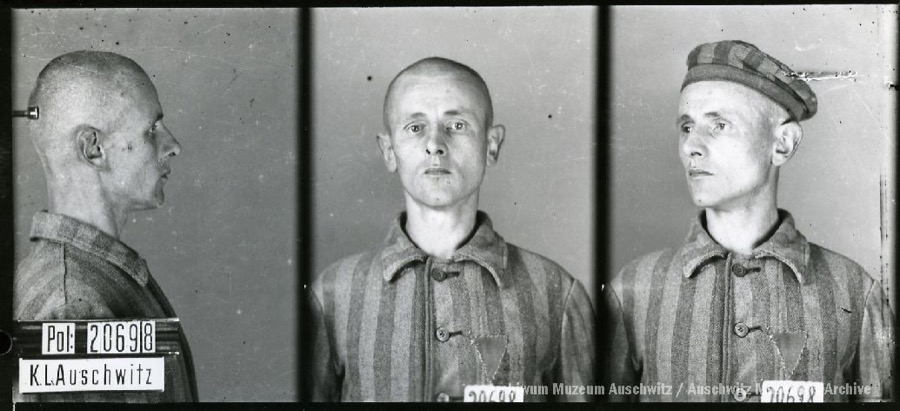 AuschwitzMuseum's tweet image. 23 February 1901 or 1903 | A German, Hugo Präbitzer, was born in Frankenberg. An electrician.

In #Auschwitz from 12 September 1941.
No. 20698
He perished in the camp on 31 January 1942.

One of at least 77 prisoners registered as homosexuals. 43 of them perished.