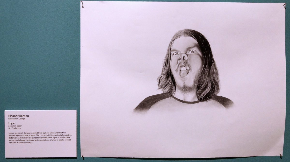 stuarta0's tweet image. Saw this sketch at a local exhibition. You have a doppelganger in Australia @egoraptor