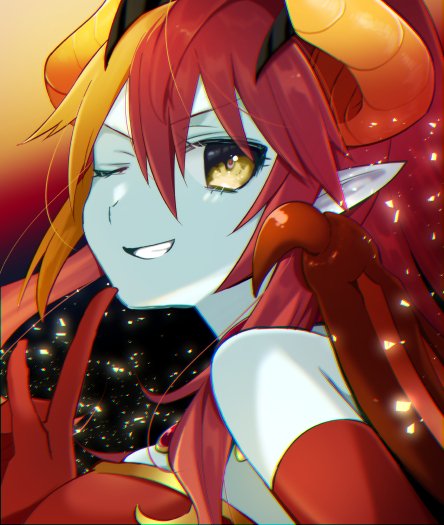 #フォロワーさんの推しが描きたい 
パズドラのヘラウルズさん! 