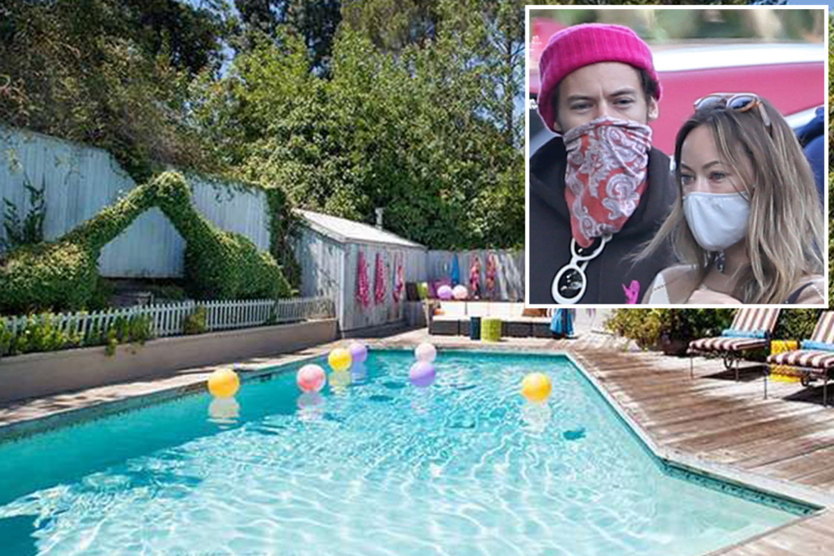 Inside the LA home where Olivia Wilde and Harry Styles are shacking up