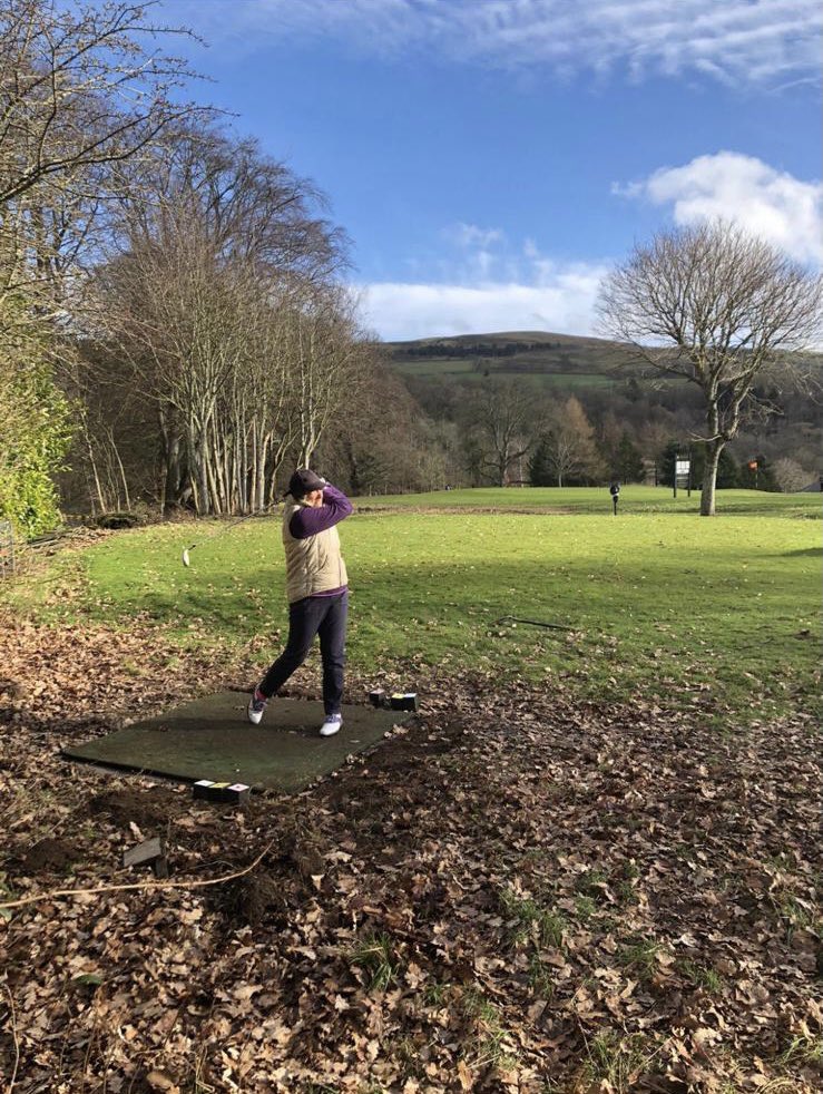 Finally, some decent weather allowing a weekend of golf! New concrete bases have been made on various holes so the winter mats sit perfectly flat. Here is a few of our members making the most of it!