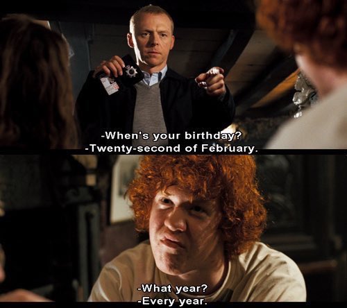 edgarwright's tweet image. Please observe National Underage Drinker day. #22ndFebruary #WhatYear #EveryYear