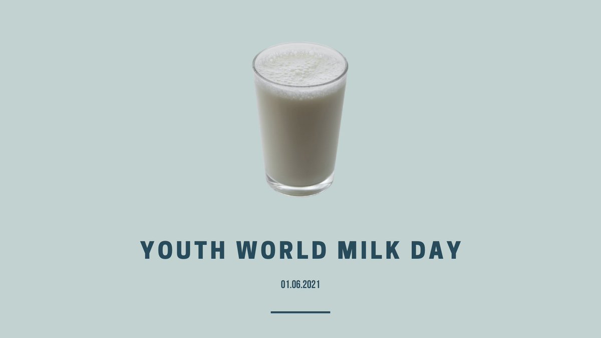 🥛Hello there, young people of the dairy industry!

We're curious: 

which challenges are you facing? 

Together with young people and opinion leaders globally we take on these challenges on Youth World Milk Day. 

Like to be involved? Contact us: join@i4nature.world