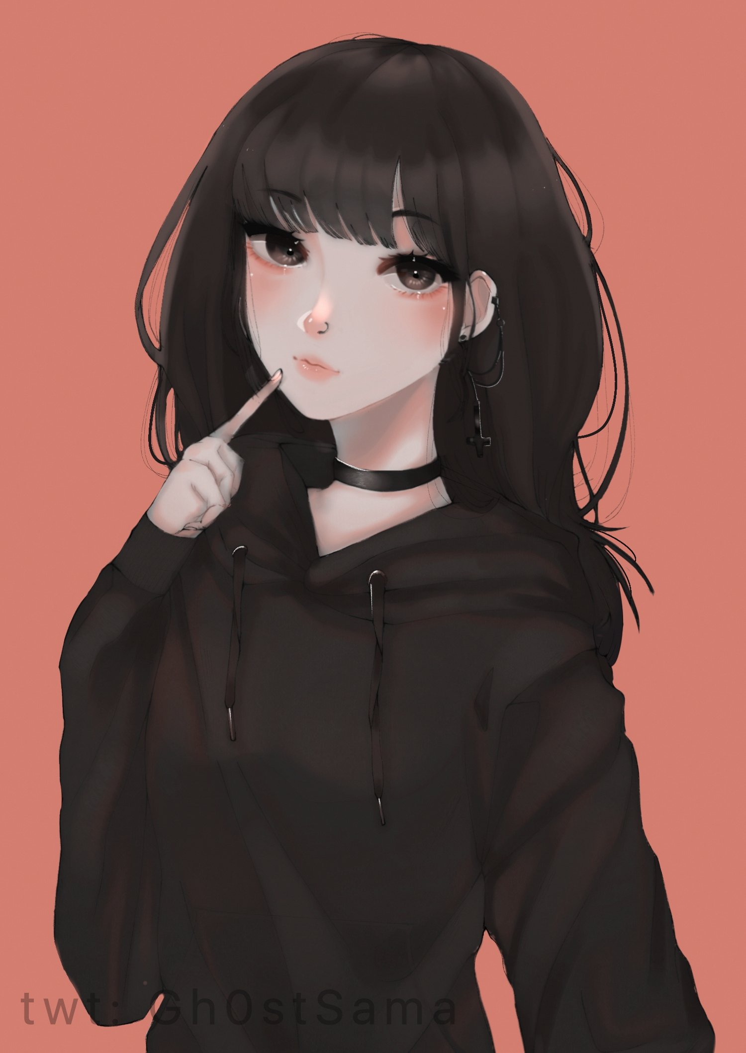 Anime nose ring best sale