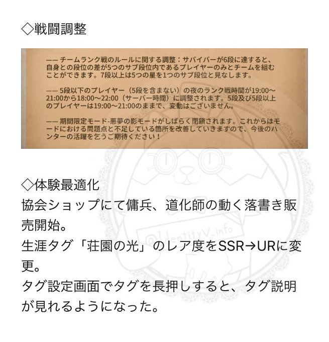 非公式 第五人格最新情報さん の最近のツイート 12 Whotwi グラフィカルtwitter分析 非公式 第五人格最新情報さん の最近のツイート 12 Whotwi グラフィカルtwitter分析