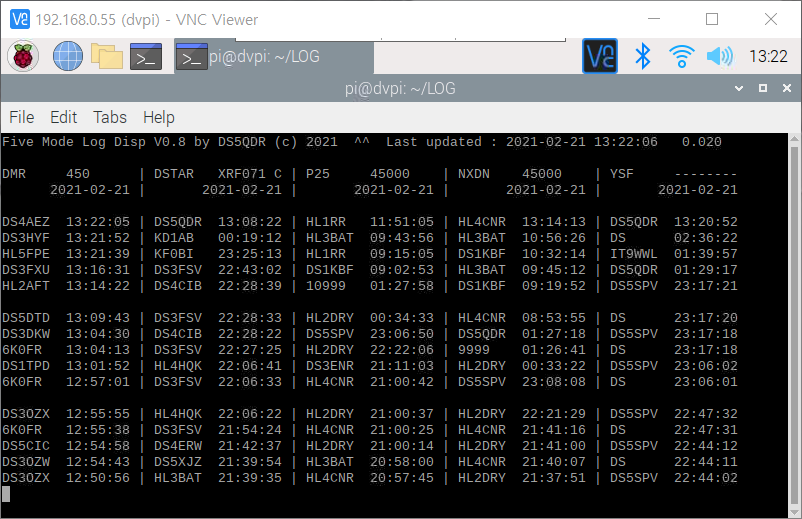 giammaiot2's tweet photo. GiamMa-based researchers SDR R&D IoT: DVSwitch (Raspberry, Client & Server): How to connect to P25 via DVSwitch & DMR/DSTAR/P25/NXDN/YSF Log Monitor V0.8 https://t.co/vAX6YgQhuy #SoftwareDefinedRadio #DMR #DSTAR #DVPi #DVSwich #PiStar #USRPClient #DVSwitch #DVSwitchMobile #P25 https://t.co/l40kAJznXg