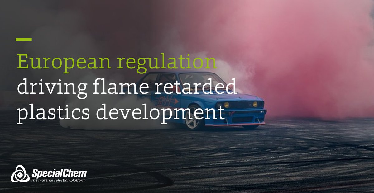 The #plastics world is certainly experiencing a technical marketing inflection point in terms of new European initiated #sustainability regulation drivers for #flameretardant plastics development. Discover the recent developments here. bit.ly/3ukKMZI