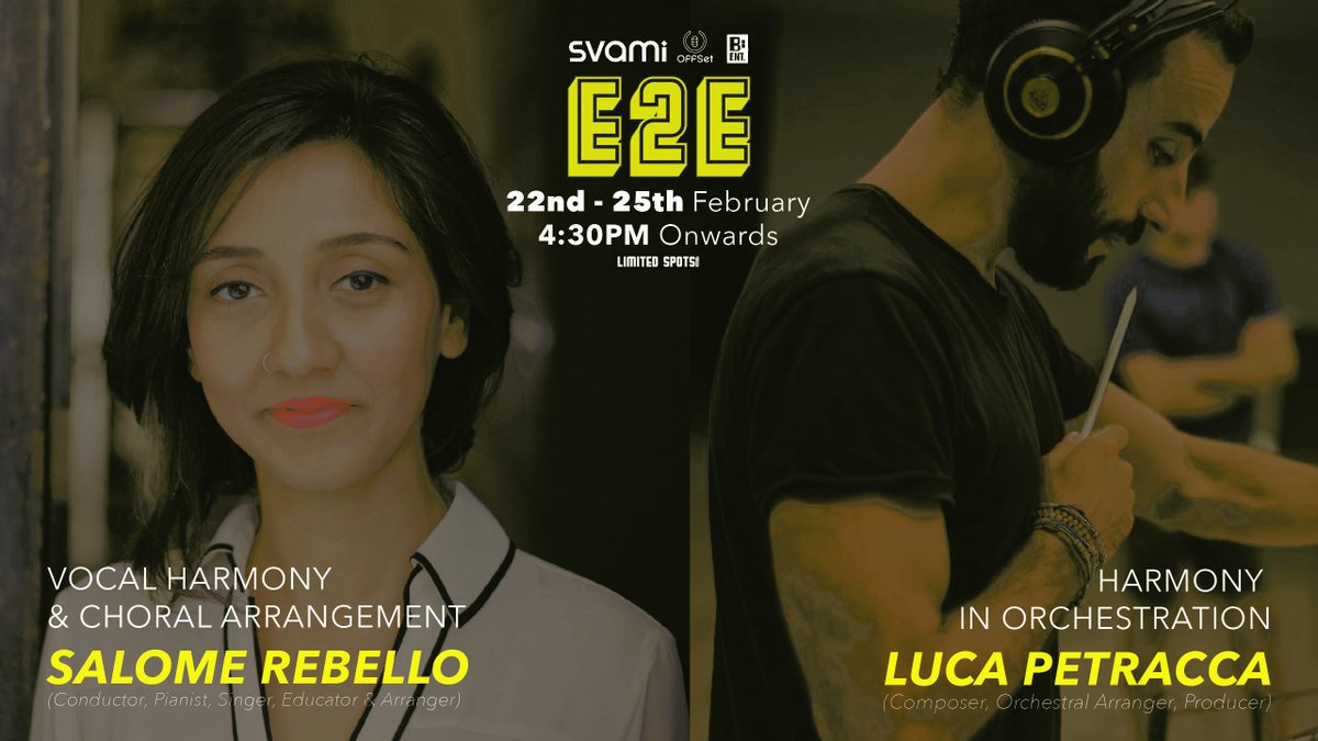 RollingStoneIN's tweet image. Starting today, artists and educators such as Salome Rebello and Luca Petracca will be a part of the closing session of @OffSetEd's monthly guest lectured #musiccourse END 2 END, following eight months of covering key topics of music composition via interactive video #seminar