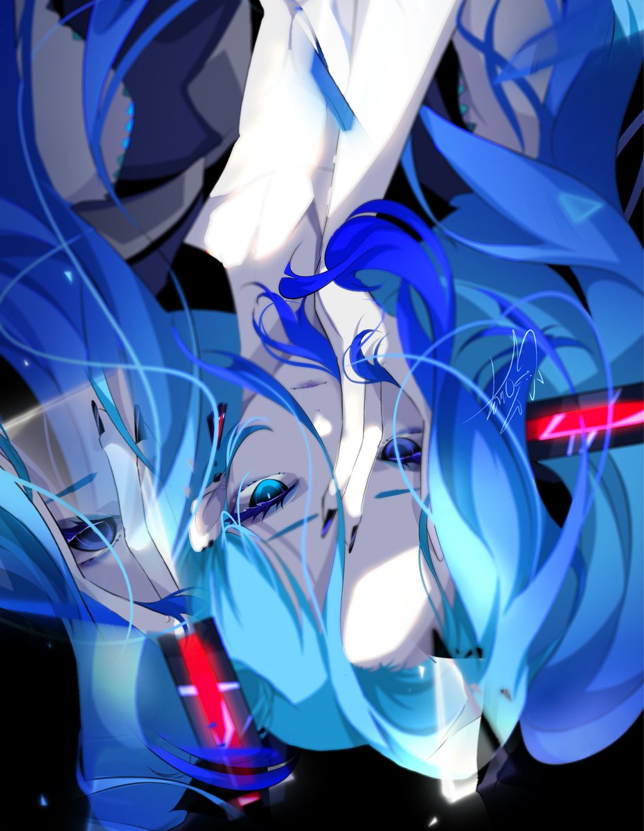 初音ミク「初音ミク 」|ごまのイラスト