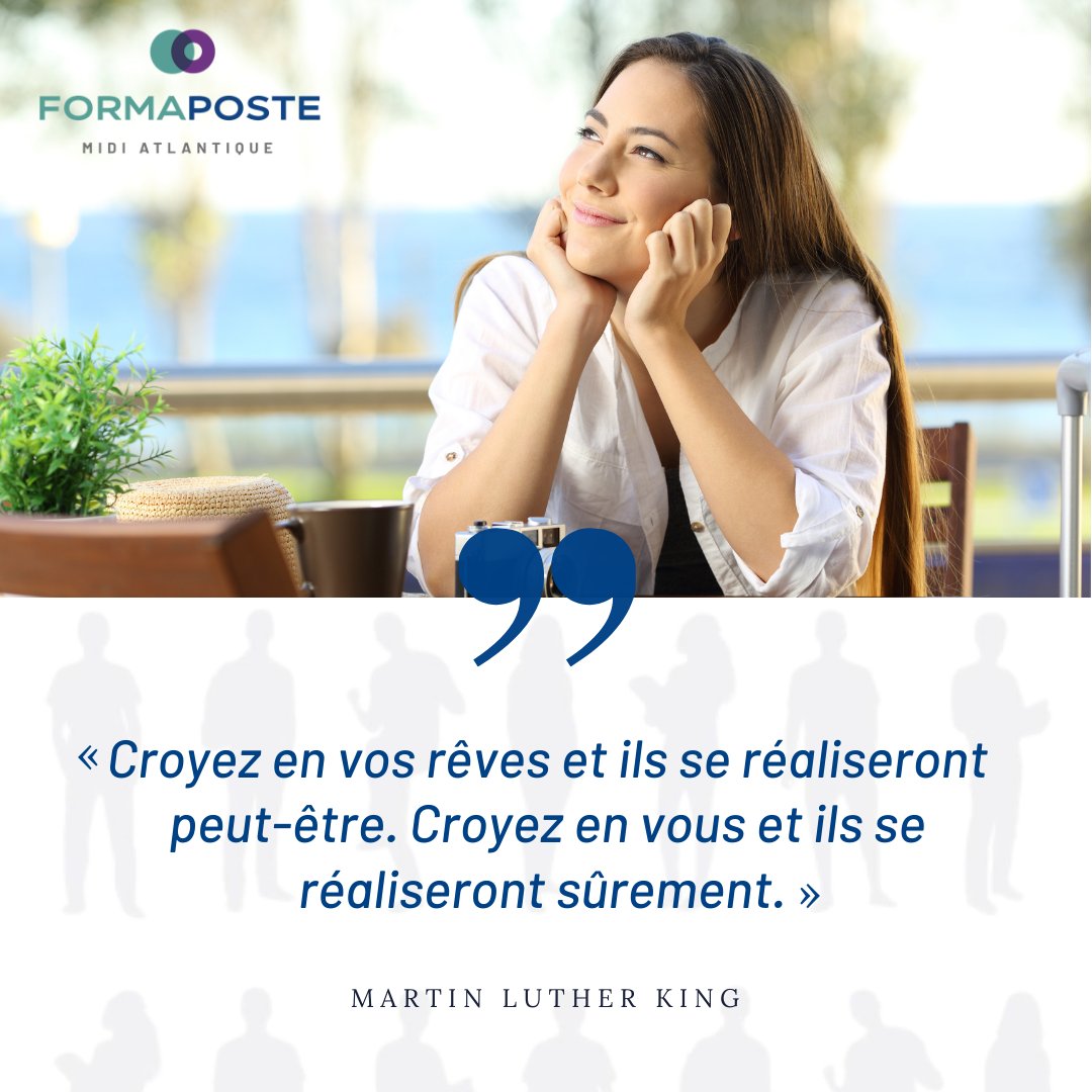 Formaposteouest's tweet photo. Bonjour à tous !
Formaposte vous souhaite une bonne semaine ☀️
Croyez en vous et vous atteindrez vos objectifs 🎯
Nos formations disponibles ici ⬇️ : https://t.co/15EpsfFExu
#motivation #lundi #objectifs #formaposte #formations #etudes #contrat #laposte #alternance #futur https://t.co/LZWFFgi0Qp