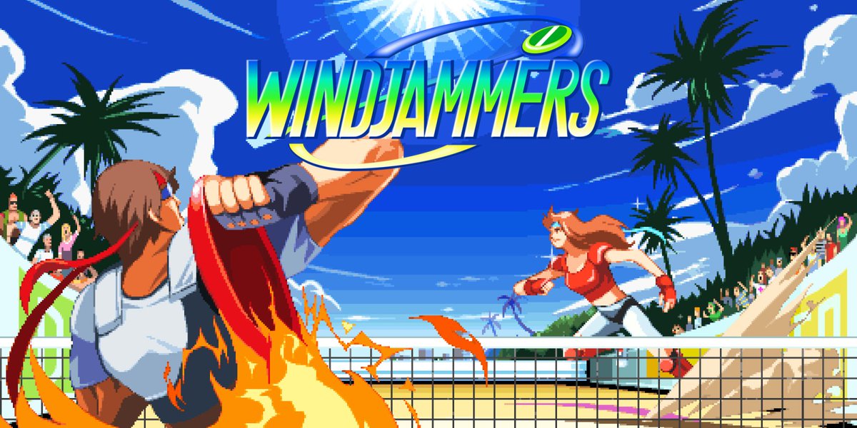 jesux's tweet photo. 019. Windjammers (1994) https://t.co/gCeCaNUSLM