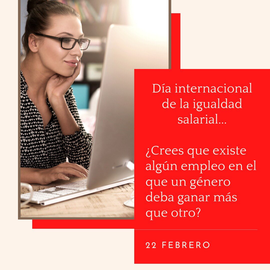 sebasvarelaVV's tweet photo. Hoy es el día internacional de la igualdad salarial...
Crees que exista algún empleo en el que un género deba ganar más que el otro ??
#suiza 
#diainternacional 
#IgualdadSalarial 
#igualdaddegenero https://t.co/xNTVfzRNBH