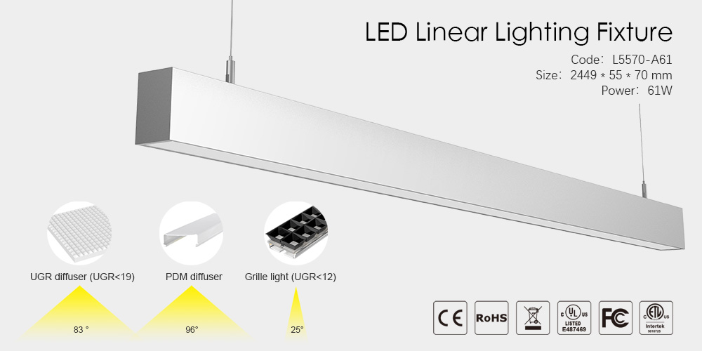 BLUEVISIONLED's tweet image. BlueVision LED linear light fixtures, ETL listed, DLC listed, certified by FCC, CE (TUV Rheinland), EMC (TUV Rheinland), LVD (TUV Rheinland), RoHS (TUV Rheinland), CB (TUV Rheinland) and CCC.
