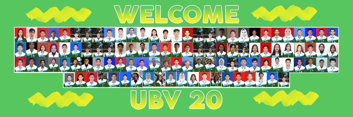[WELCOME UBV 20]

Sudah sekitar 2 minggu, UBV 20 atau Mintonettaur telah bergabung ke keluarga baru UBV ITB. Biasanya, kalo jam segini lapangan voli CC barat rame bgt sama jaket hijau segar. Tapi karena pandemi kita gabisa kumpul di lapangan CC barat :(

Jaga kesehatan semuanya..