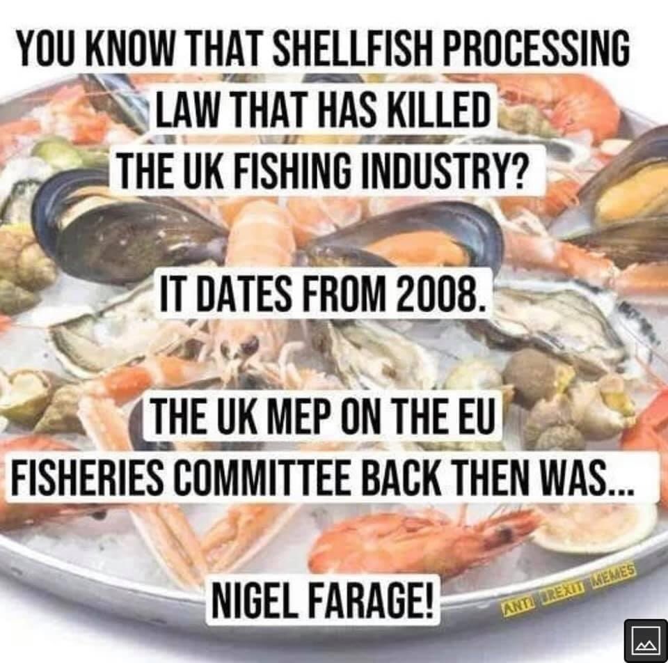 #nigelfarage #brexit #eulaw #ukfish #BrexitBritain #BrexitShambles #BorisJohnson #borishasfailedtheuk #fbpe #fbhd