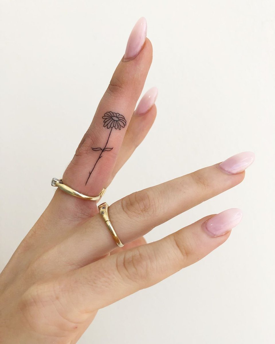 Minimalist Finger Tattoos | Girl finger tattoos, Tiny finger tattoos, Finger  tattoo designs
