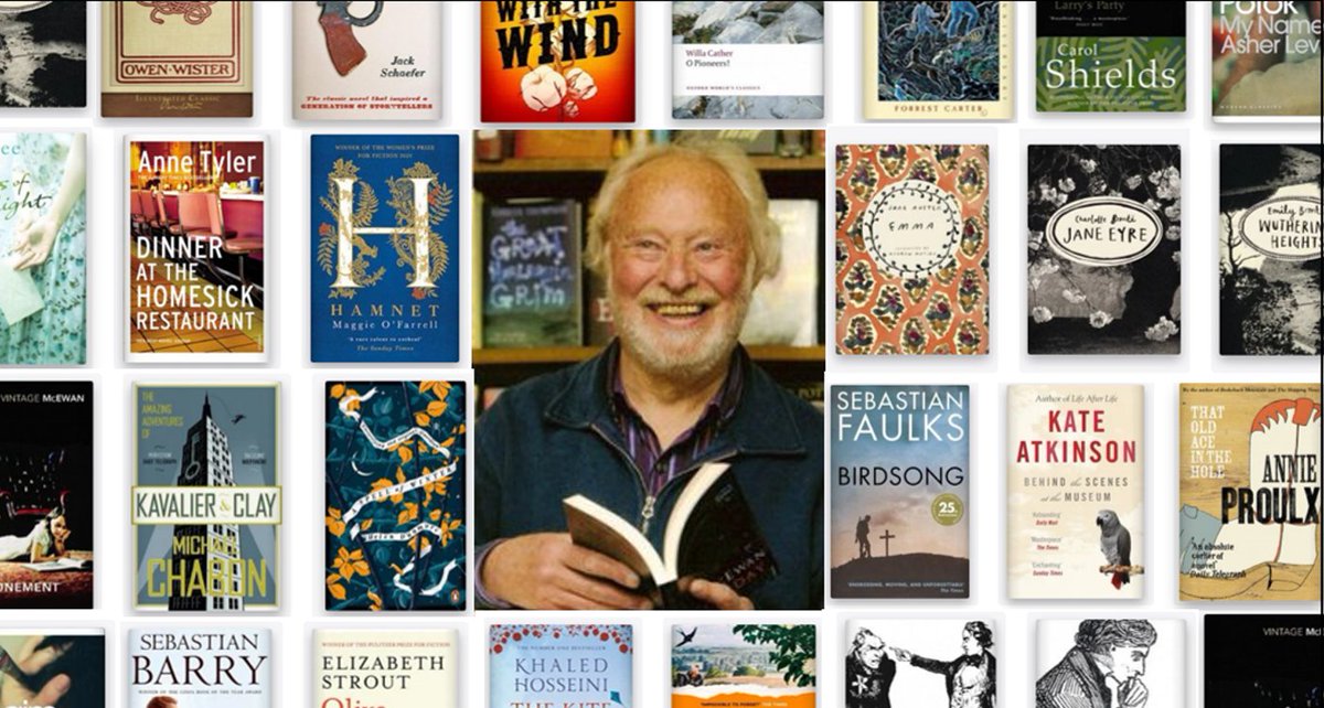 Fred retired from <a href="/FredsBookshop/">Fred's Bookshop</a> (est.1956) after 50 years as a #bookseller 
Here's his✨Best Reads of All Time✨
👉uk.bookshop.org/lists/fred-hol…👈
What an accolade for these amazing authors 🙏
<a href="/LizStrout/">Elizabeth Strout</a> <a href="/khaledhosseini/">Khaled Hosseini</a> @M_Z_Harrison <a href="/SebastianFaulks/">Sebastian Faulks</a> #SebastianBarry #collabwithfred