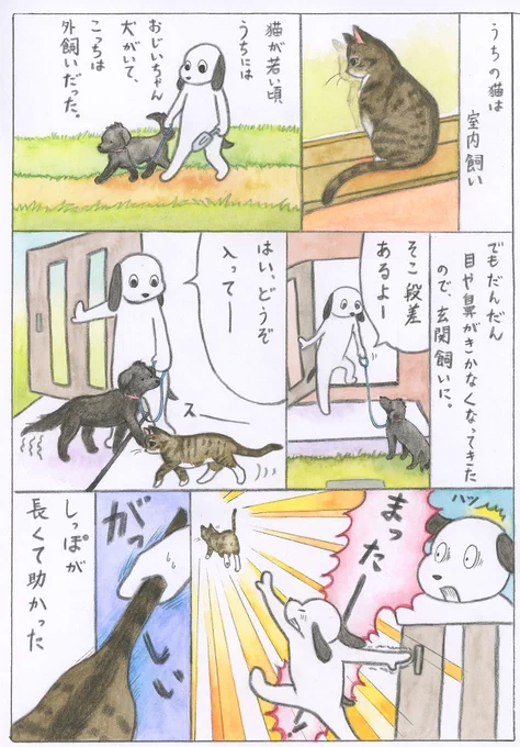 脱走未遂 #猫 #コミックエッセイ https://t.co/K7psEN4JlF 
