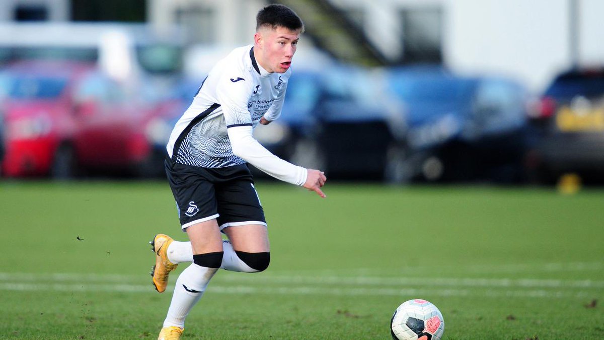SwansOfficial's tweet photo. 🗣 “I enjoy taking players on, playing combinations and, ultimately, scoring goals.”

Cameron Congreve is hoping to contribute more goals and assists for #SwansU18s following his sublime individual effort against Cardiff City.

👉 https://t.co/pI1f7HSBTp https://t.co/rWYrGHTNaR