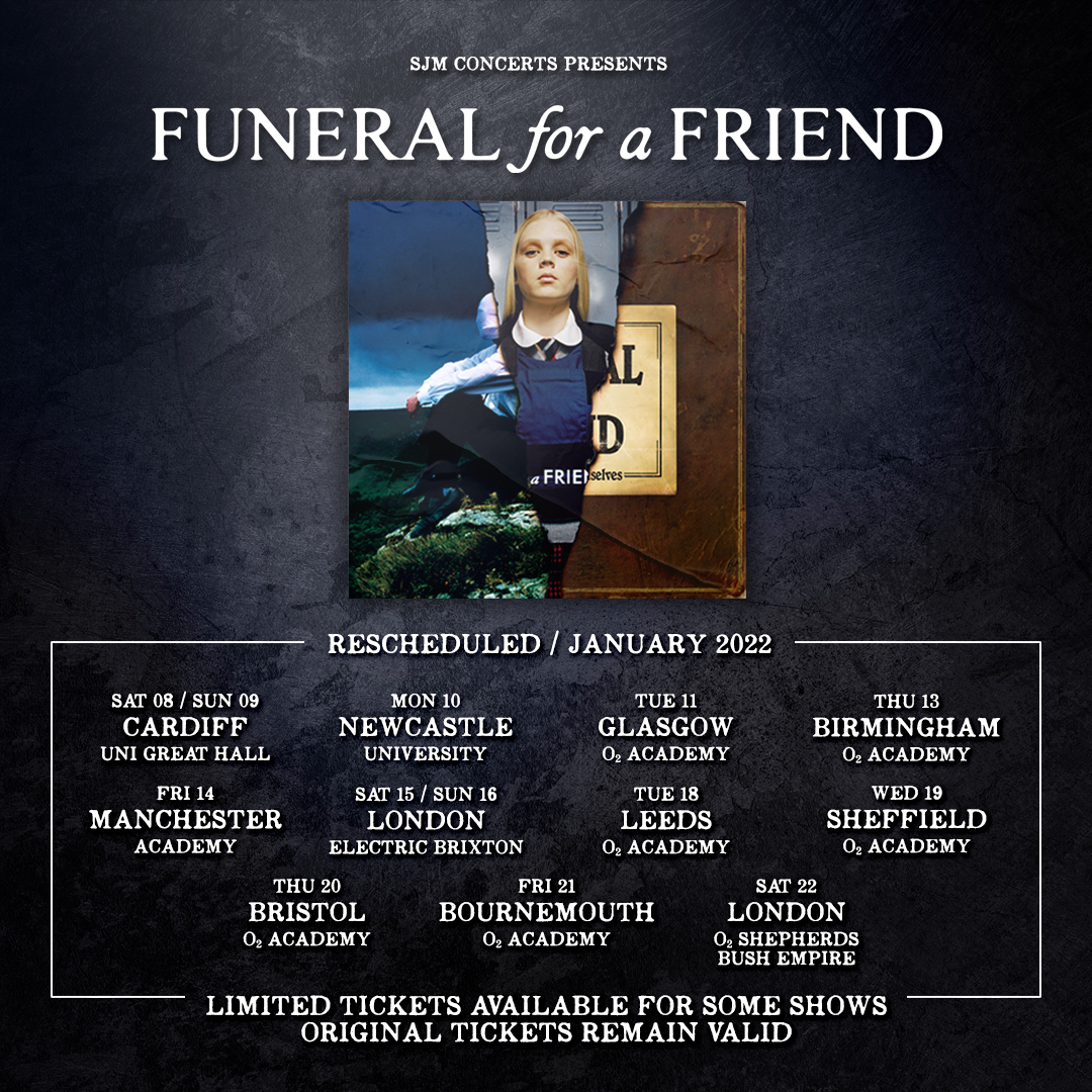 ANNOUNCEMENT REGARDING OUR UK TOUR. PLEASE READ - 

facebook.com/funeralforafri…