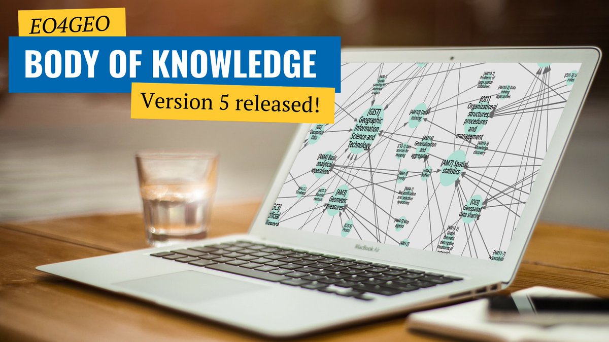 🛰️The newest version of the #EO4GEO Body of Knowledge for #EarthObservation and Geographic Information has been released! 👉eo4geo.eu/2021/02/22/eo4…