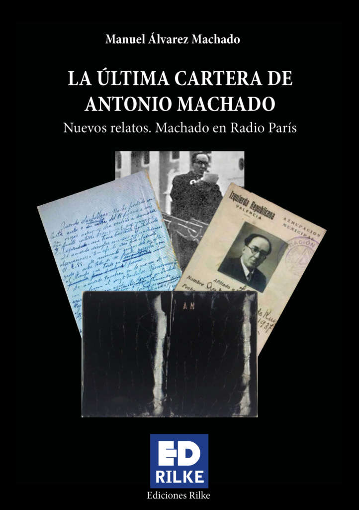 EdicionesRilke's tweet photo. MANUEL ÁLVAREZ MACHADO acaba de publicar un libro de poesía LA ÚLTIMA CARTERA DE ANTONIO MACHADO con la editorial de poesía Ediciones Rilke 2021

https://t.co/h8UFuhWMZ1 https://t.co/g8p00YYgVo