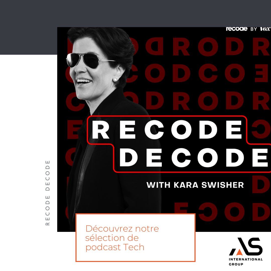 ASIGRecrut's tweet photo. [#MondayMotivation] Voici 4 podcasts à consommer sans modération pour ne rien louper des informations de l’univers digital. 
#RecodeDecode #CastCodeurs #LaCohort #CaféCraft 
@karaswisher @lescastcodeurs @la_cohorte @radiothomas_ https://t.co/yi3WAoxzvg