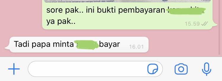 kalo big boz salah mirim whatsapp kek gini ini di bales apa ya huhu :(