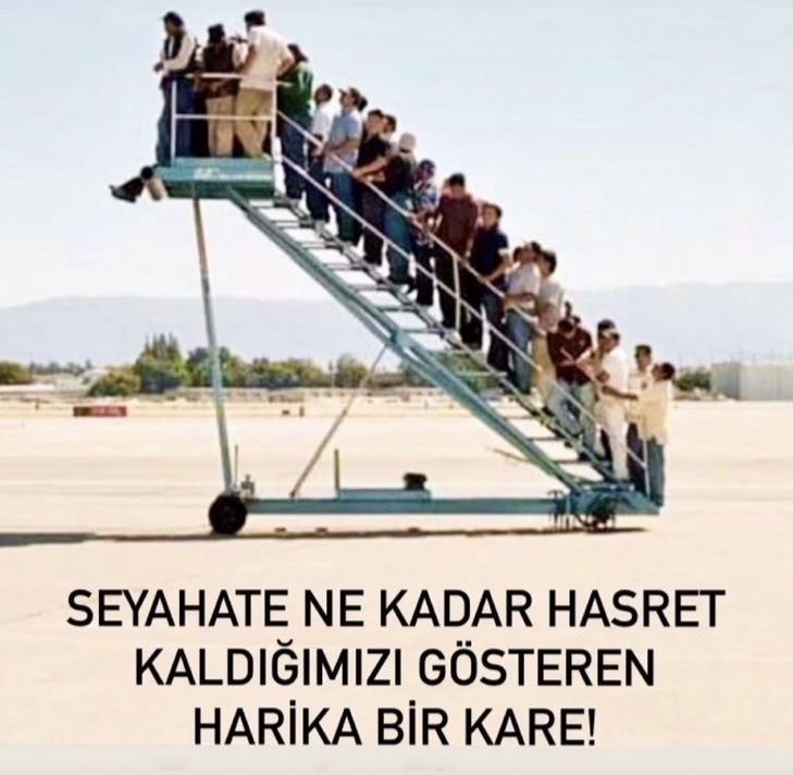 Seyahat ‘i çok mu özledik ne??😂😂