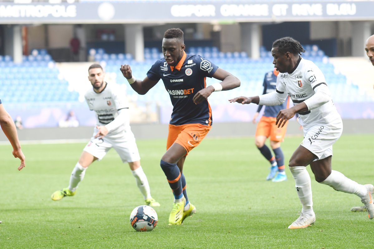 💯 en @Ligue1UberEats avec le MHSC @JuniorSambia 🙌 ⚡️ #MHSCSRFC