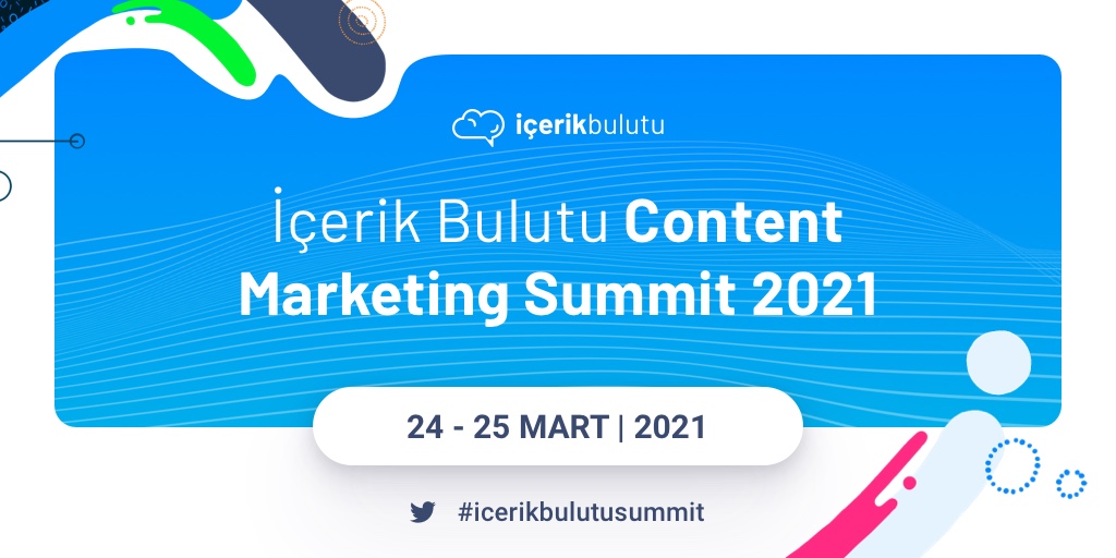 icerikbulutu's tweet image. 🔥Türkiye&apos;nin ilk &quot;İçerik Pazarlaması&quot; zirvesi @icerikbulutu Content Marketing Summit 2021, &quot;From Content to Community&quot; teması, birbirinden değerli konu ve konuklarıyla karşınızda!

📆24-25 Mart 2021

Detaylar ve kayıt için 👉bit.ly/3bI7frt

#icerikbulutusummit