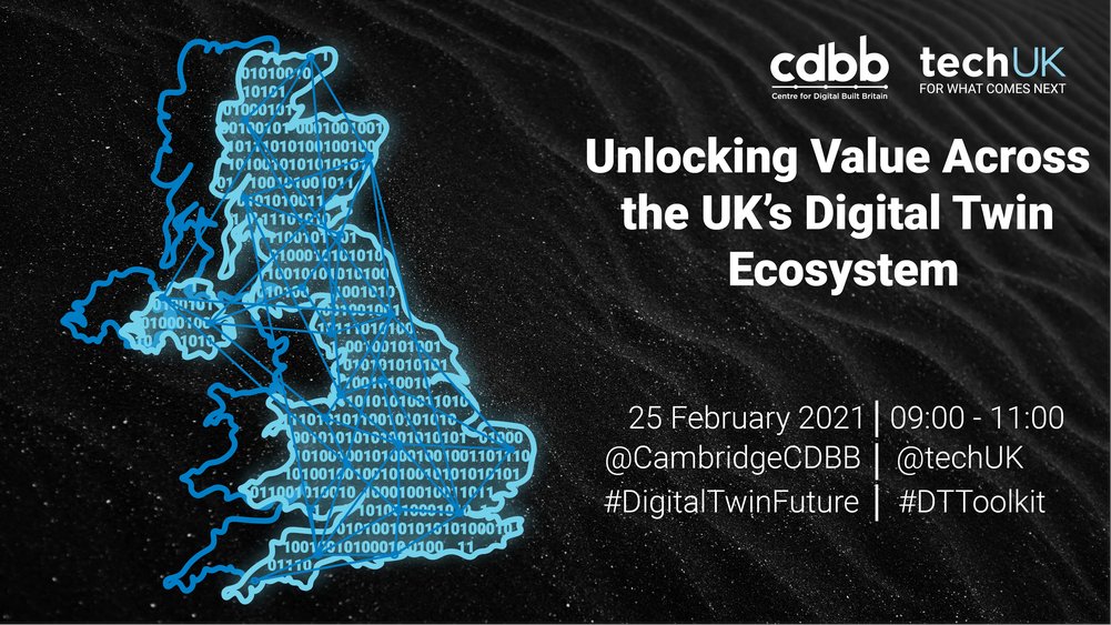 CambridgeCDBB's tweet photo. 4 more days until the launch of the #DTToolkit. Don't miss the joint launch event with @techUK on the 25 February. We're excited to share the toolkit with all those looking to develop a business case for digital twins. Register for the event now! https://t.co/Ge08DOMx5W #DTHub https://t.co/y3q4QuGYQ8