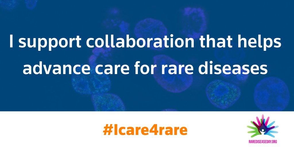 How will you acknowledge your work for @rarediseaseday? #Icare4rare