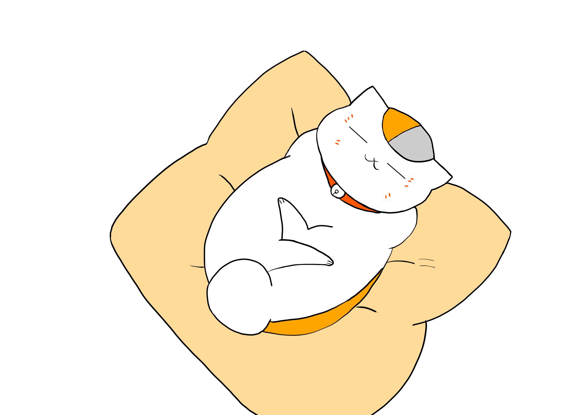 雪だるま 猫の日と言う事で くつろいでるニャンコ先生 過去絵 です 猫の日 夏目友人帳 ニャンコ先生 雪だるま 猫の日と言う事で くつろいでるニャンコ先生 過去絵 です 猫の日 夏目友人帳 ニャンコ先生
