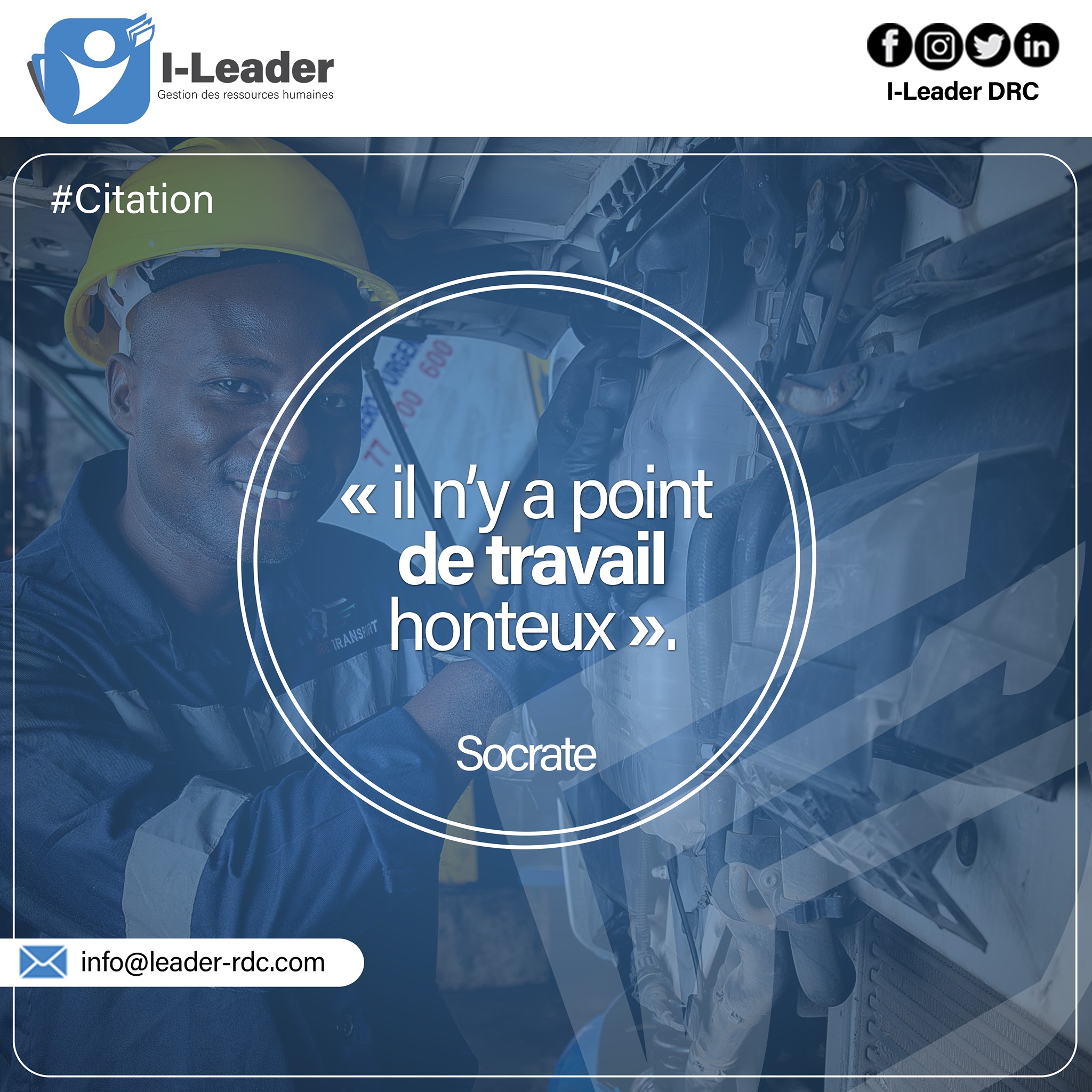 I Leader Drc Bon Debut De Semaine Lundi Citation Citationtravail Motivation Soyezmotives Optimisezvosperformances Etsoyezleader T Co Npfhqnu1ej Twitter