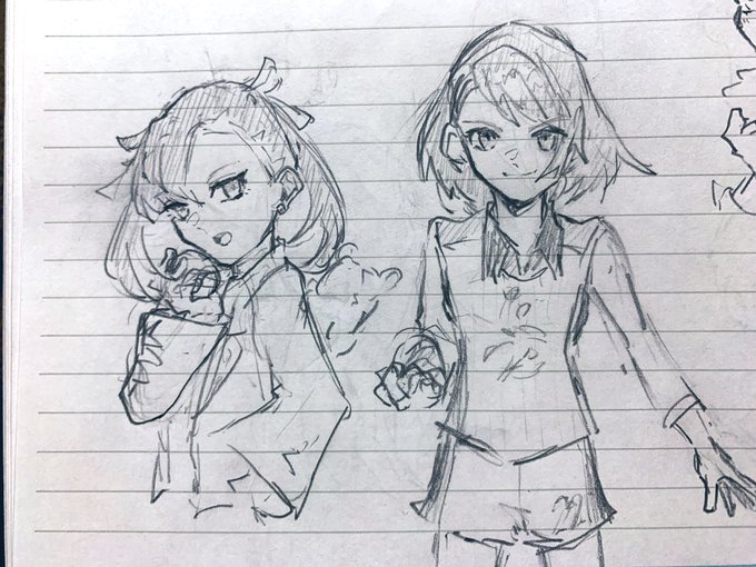落書きってたまにいい感じのかけるよね 