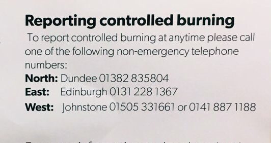 As part off <a href="/fire_scot/">Scottish Fire and Rescue Service</a> spring TAP, we would like to remind Farmers/crofters and land managers to contact Scottish Fire and Rescue Service control and notify us off any control burning to save any unnecessary deployment off appliances. #SpringSafety