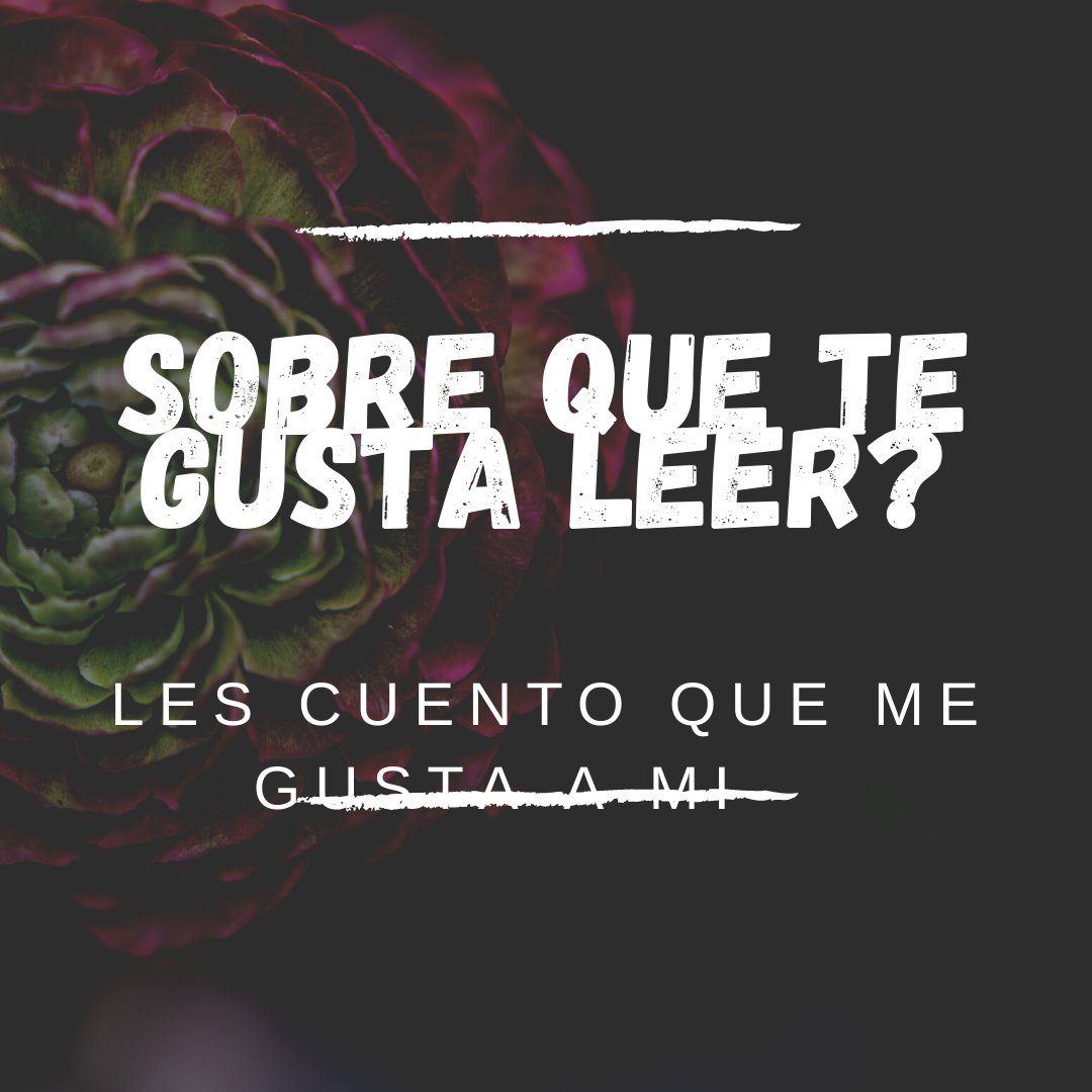 a_swthier's tweet photo. ¿Que les gusta leer? A mi me encantan los cuentos. Me encanta cuando la trama va para un lado y el desenlace resulta ser inesperado. Y a ustedes? #LeerEsEstarVivo #escritores #autores #PecadosPlacenteros https://t.co/7MnlHP0y22