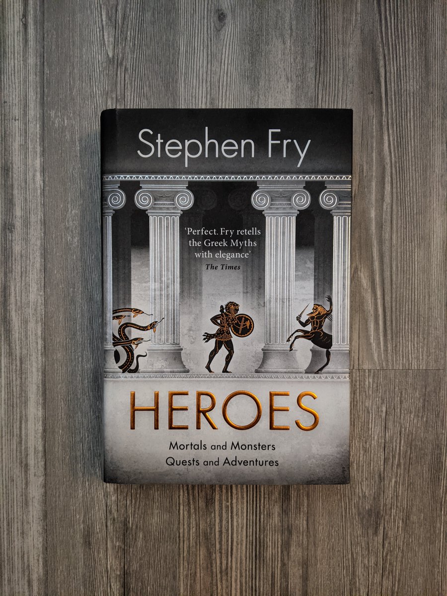 To show our gratitude for almost 1,000 followers, we're doing a #giveaway of two new copies of <a href="/stephenfry/">Sir Stephen Fry</a>'s #Mythos and #Heroes! 🎉

To win, retweet this and follow us. At 1,000 followers, two winners will be chosen to receive either copy!

#Classics #ClassicsTwitter #History