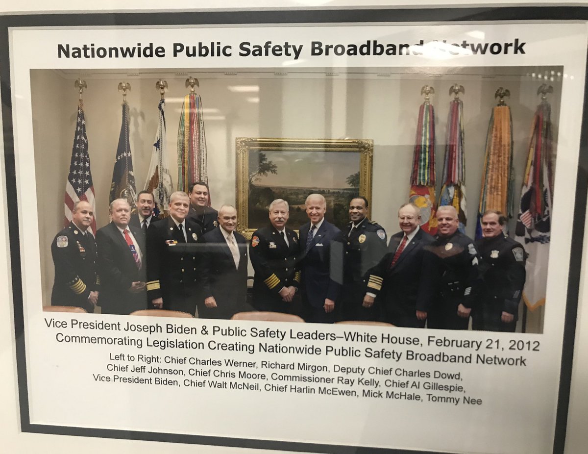 Celebrating the 9 year anniversary of the <a href="/FirstNetGov/">FirstNet Authority</a> legislation being signed today. Honored to serve the mission creating and enhancing the Nationwide Public Safety Broadband Network <a href="/FirstNet/">FirstNet, Built with AT&T</a> Built with AT&amp;T <a href="/HarlinMcewen/">Harlin R. McEwen</a> <a href="/chiefjdj/">Jeff Johnson</a> <a href="/rmirgon/">Richard Mirgon</a> <a href="/wernerc/">wernerc</a> <a href="/AlGillespie9/">Al Gillespie</a> @EdPFirstNet