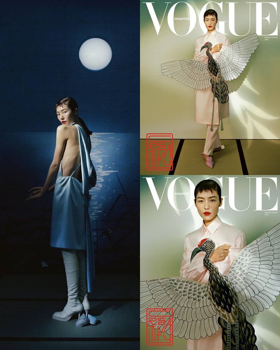 "Creativity" <a href="/LiuWenLW/">Liu Wen</a> for <a href="/voguesingapore/">Vogue Singapore</a> 
instagram.com/p/CLhqSoppgHT/…