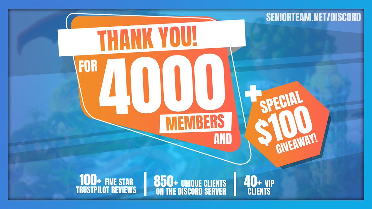 SeniorStudios's tweet image. 💰We are doing a 25% flash sale on our store and a $100 giveaway!

⏰Both of these will end in 1 week.

Enter our Twitter giveaway: 
+ Follow us
+ Retweet 

Store: senior-studios.com/store