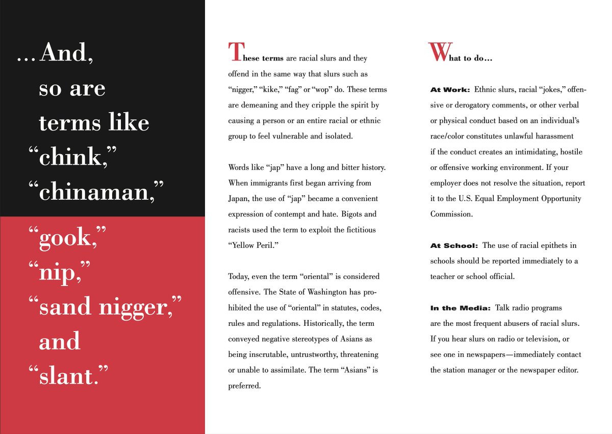 We need to stop using racial slurs like “Jap” and “Oriental” because these words have the power to hurt my Asian students and friends.  Quick public service reminder for educators, friends and family who weren’t aware:  <a href="/JACL_National/">JACL National</a> #JACL