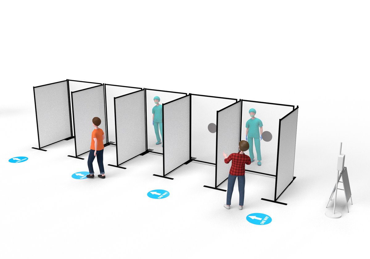 garyboad's tweet image. School COVID mass testing pods. 
Cost effective reusable solution for your school to be ready for mass testing your pupils.

cubedcreative.co.uk/COVID-vaccinat…

#masstesting #teachers #school #headteachers #education #students