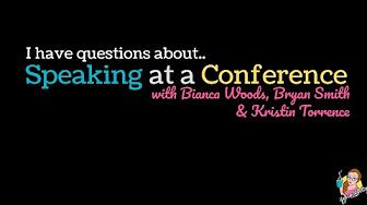 Are you interested in speaking at a conference but fear is keeping you from submitting a proposal? If so, be sure to tune into this video series where <a href="/ifyouaskbetty/">Betty Dannewitz</a>, <a href="/eGeeking/">Bianca Woods</a>, &amp; Bryan Smith answer a ton of questions I had about speaking at a conference! buff.ly/2ZDq9Ko