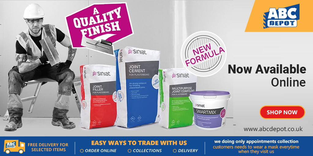 Whatever your needs, we have the solution #SiniatSmartMix: bit.ly/3qJq7MF
We can never do enough for you, well it's your lucky day.
Like the product, love the price! Best price in the market.
Order online #Hertfordshire &amp; #London that's #easyasABC bit.ly/2ZCSS1Z
