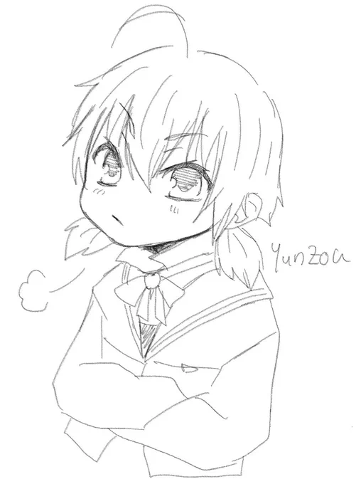 載せ忘れた落書き侑ちゃん 