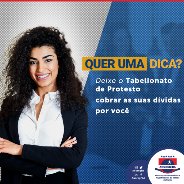 anoregba's tweet photo. 🆓 Gratuita para o credor, a cobrança de uma dívida no Tabelionato de Protesto pode ser feita de forma online, de onde você estiver. Para isso, basta acessar o site da Central Nacional de Protesto e fazer o cadastro utilizando o seu certificado digital: https://t.co/CSCTqd7qAo https://t.co/gXtz6bNums