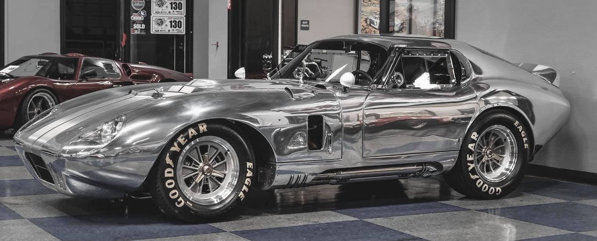 MothersPolish's tweet photo. Creative use #6023 for Mothers Mag & Aluminum Polish, this mirrored Shelby CSX 9000 Daytona Coupe from our friends at Hillbank Motor Corporation - Arizona. What have you shined with our legendary metal polish? #rightanswersonly #hillbankusa #superformancellc #shelbyamerican https://t.co/Vve9n2vn0f